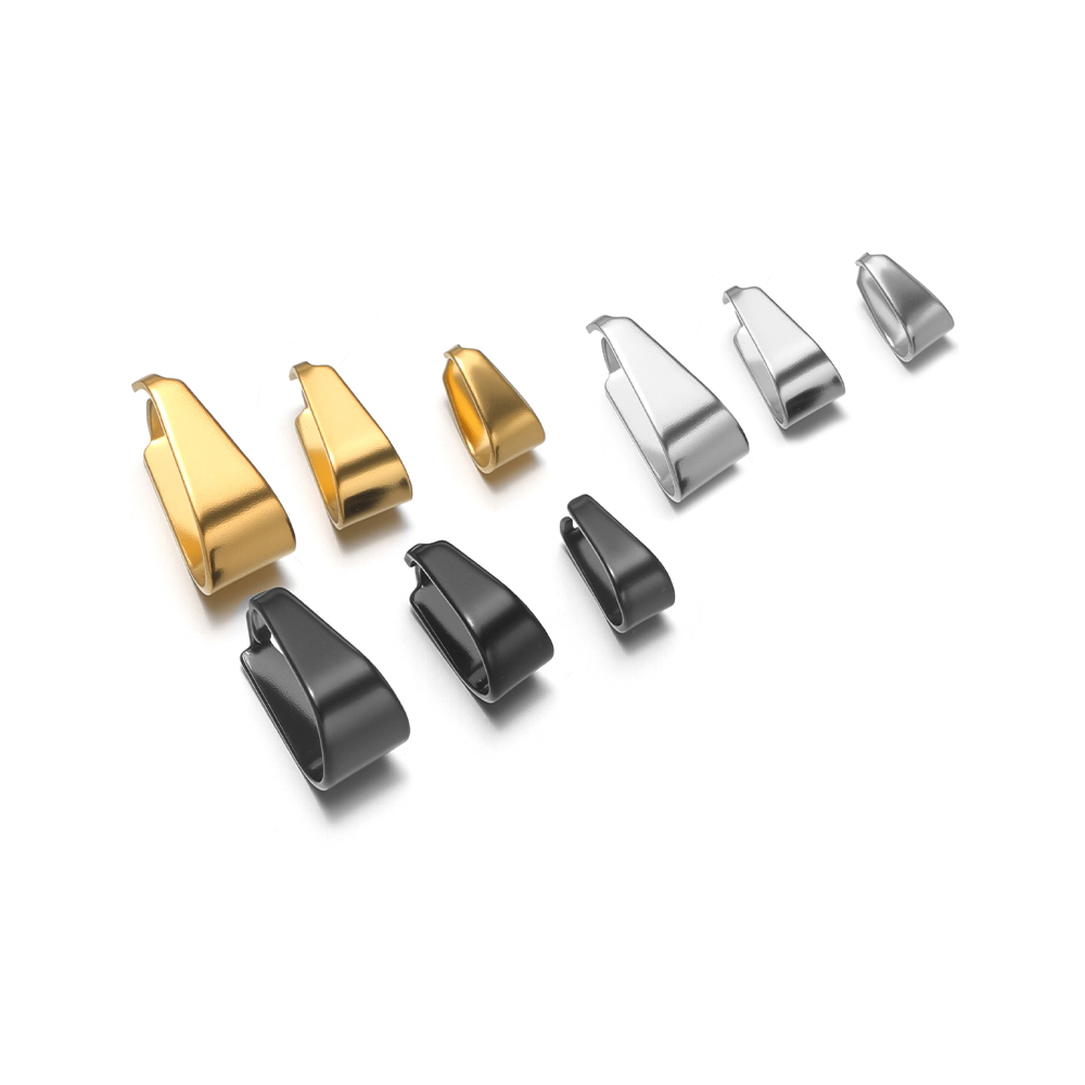 Gold Plated Jewelry - 50 stuks roestvrij staal zwart/goud kleur