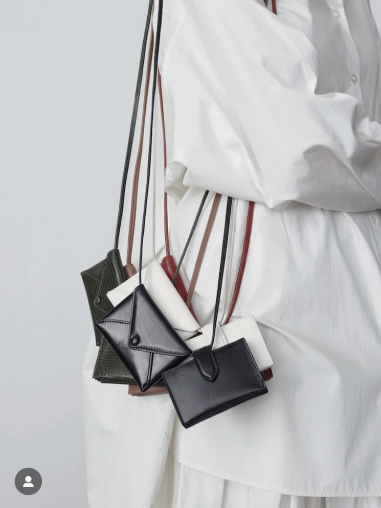 Leather Wallet Men - Leren portemonnee met envelopvorm, geschikt als